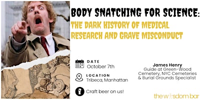 The Wisdom Bar – "Body Snatching For Science: History of Grave Misconduct"