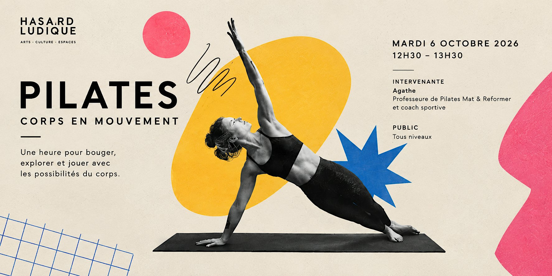 Cours de Pilates Tapis Tous Niveaux