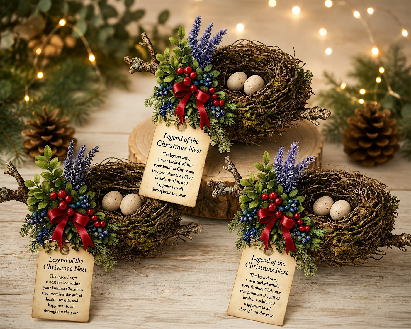 Enchanted Holiday Nests