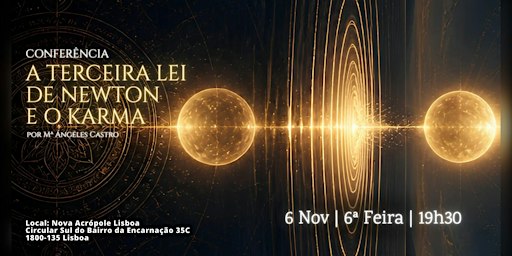 Conferência | A Terceira Lei de Newton e o Karma