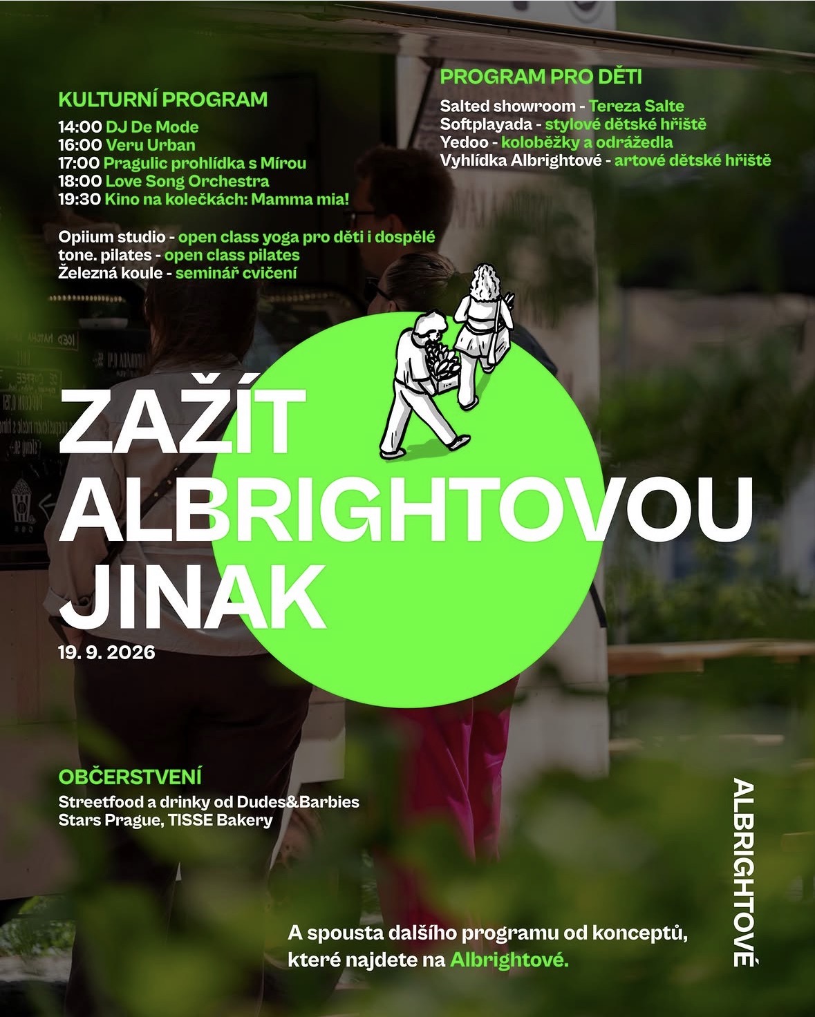 ZAŽÍT ALBRIGHTOVOU JINAK