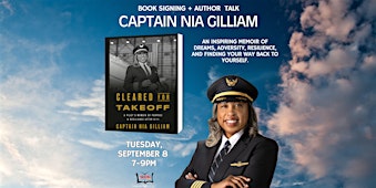 Cleared for Takeoff: Book Signing & Author Talk with Captain Nia Gilliam