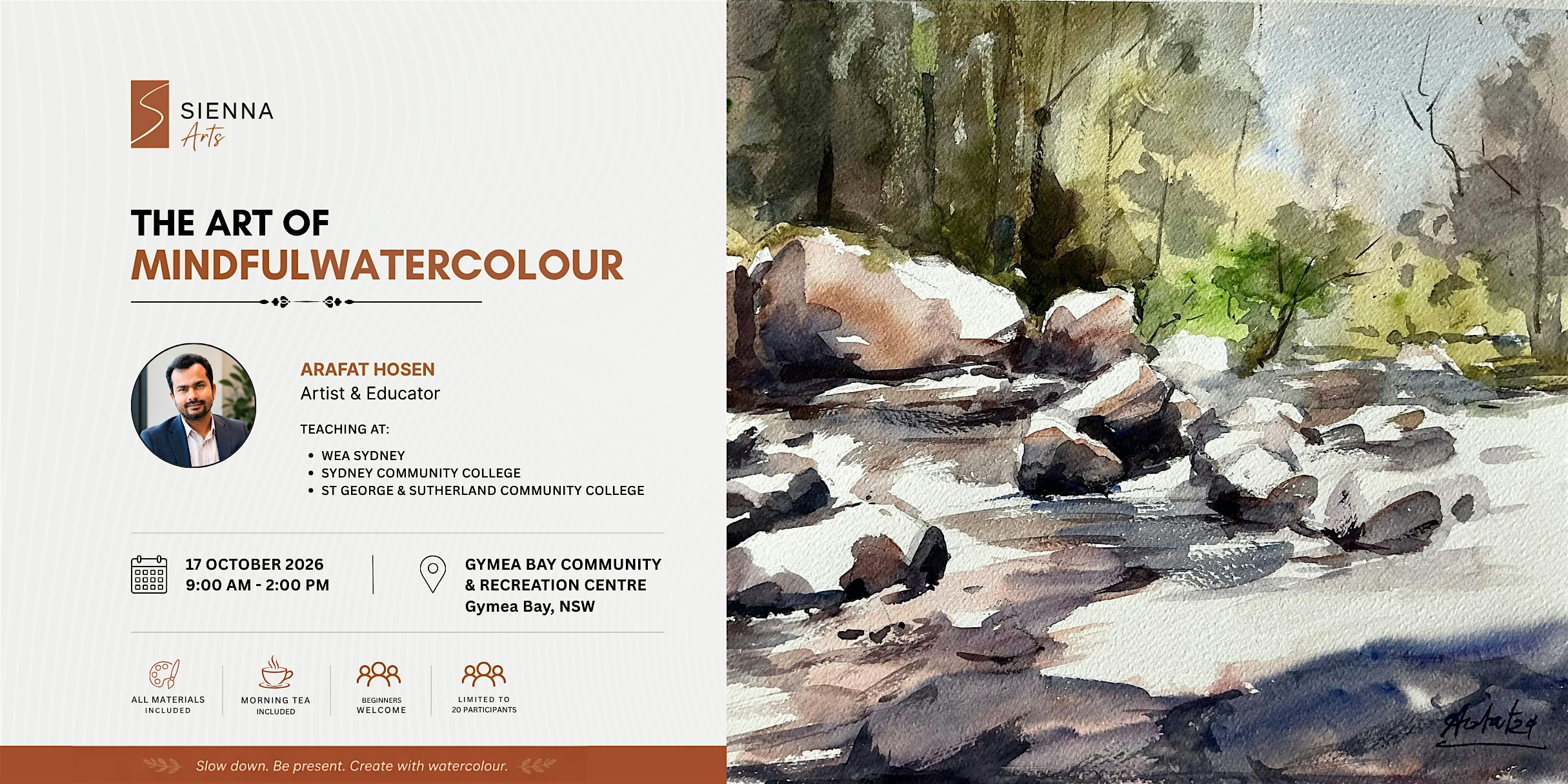 The Art of Mindful Watercolour