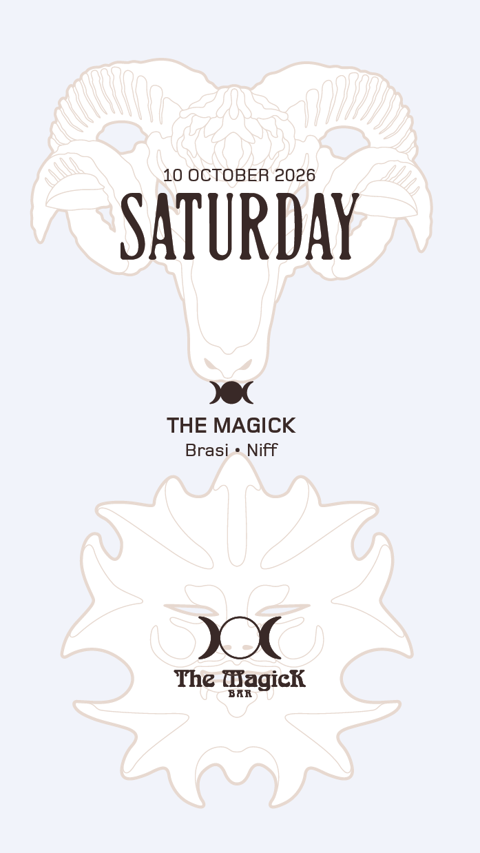THE MAGICK BAR presents: Brasi, Niff