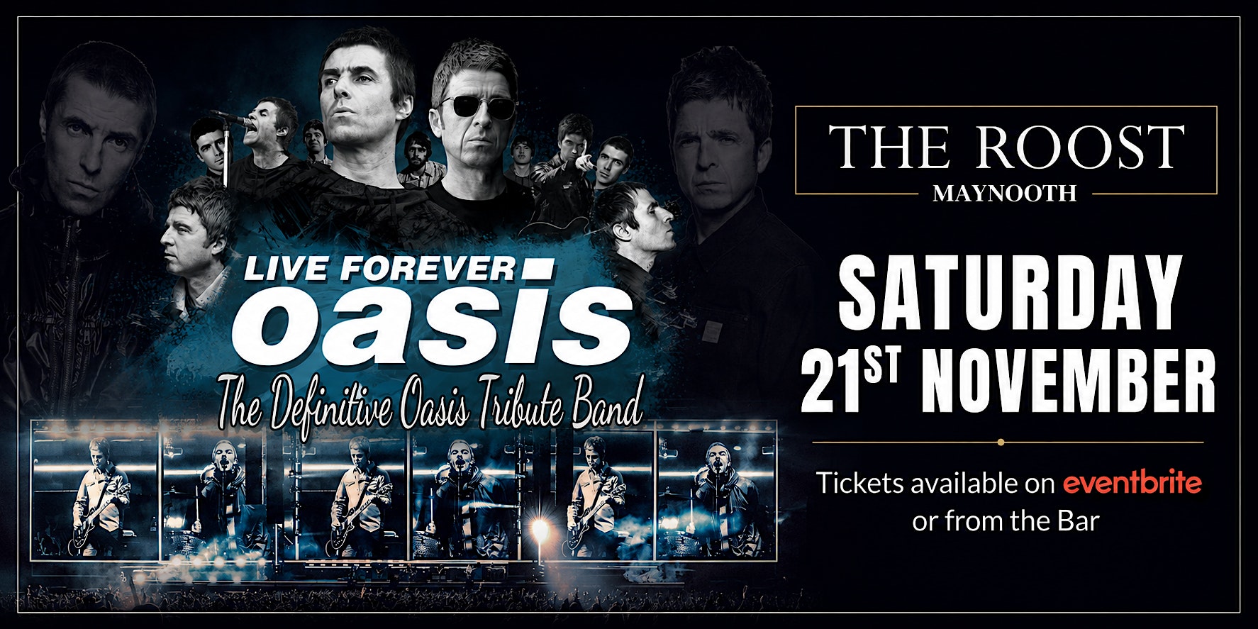 Oasis Live Forever Tribute at The Roost