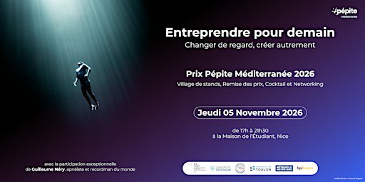 Prix Pépite Méditerranée 2026
