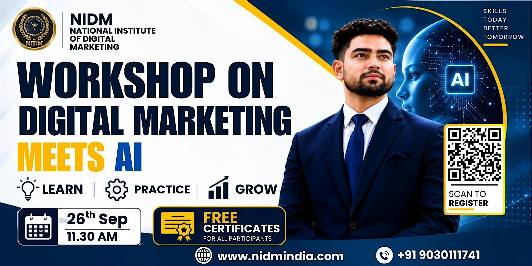 Digital Marketing Meets AI – Free Workshop