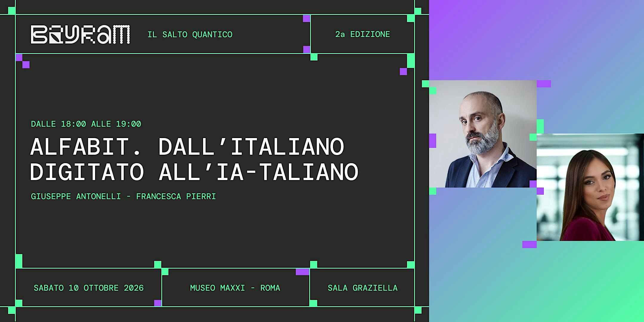 Alfabit. Dall'italiano digitato all'IA-taliano