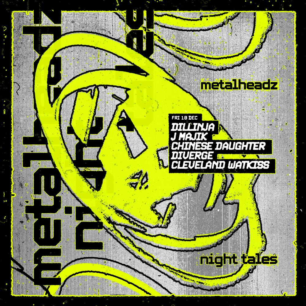Metalheadz: Dillinja, J Majik, Chinese Daughter, Diverge, Cleveland Watkiss