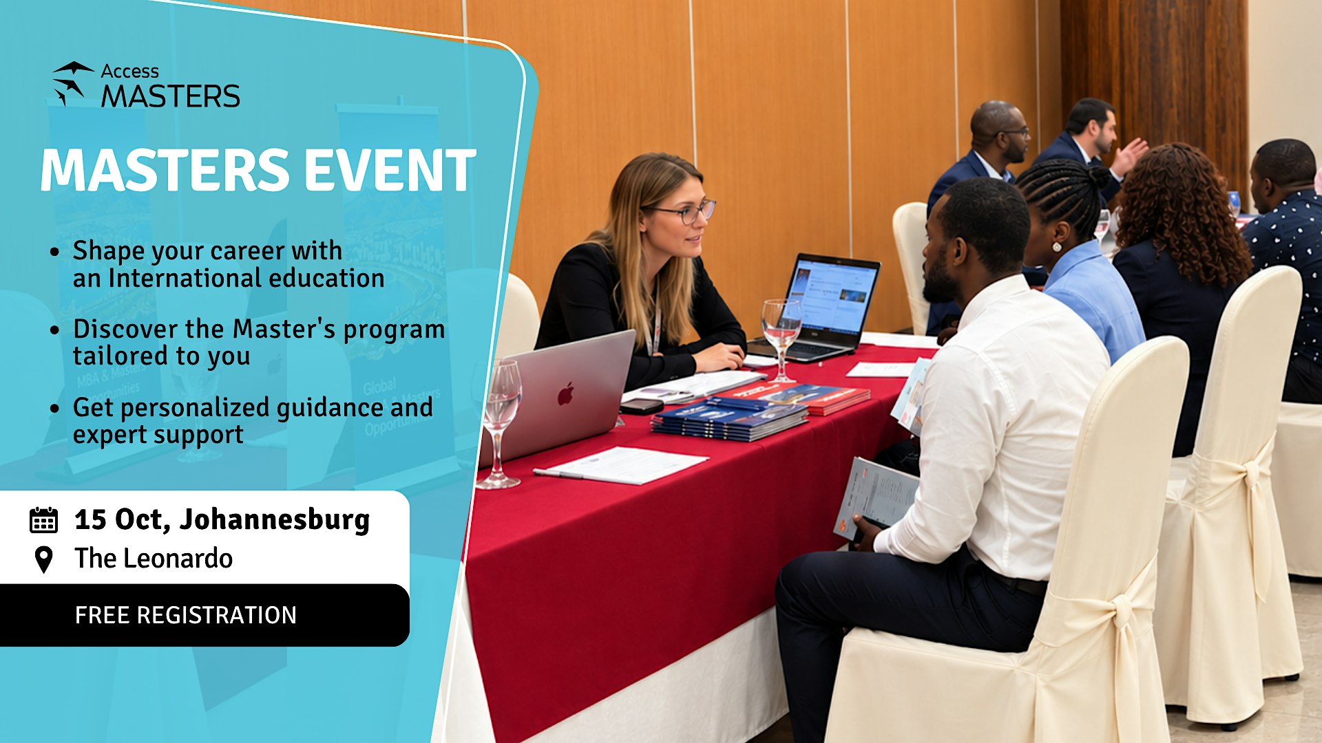 Find the right Master’s for your next career step at Access Masters Johanne
