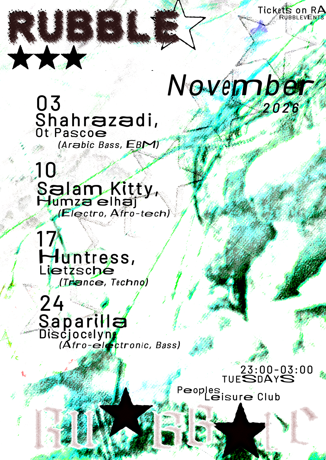 RUBBLE // Salam Kitty, Humza elhaj
