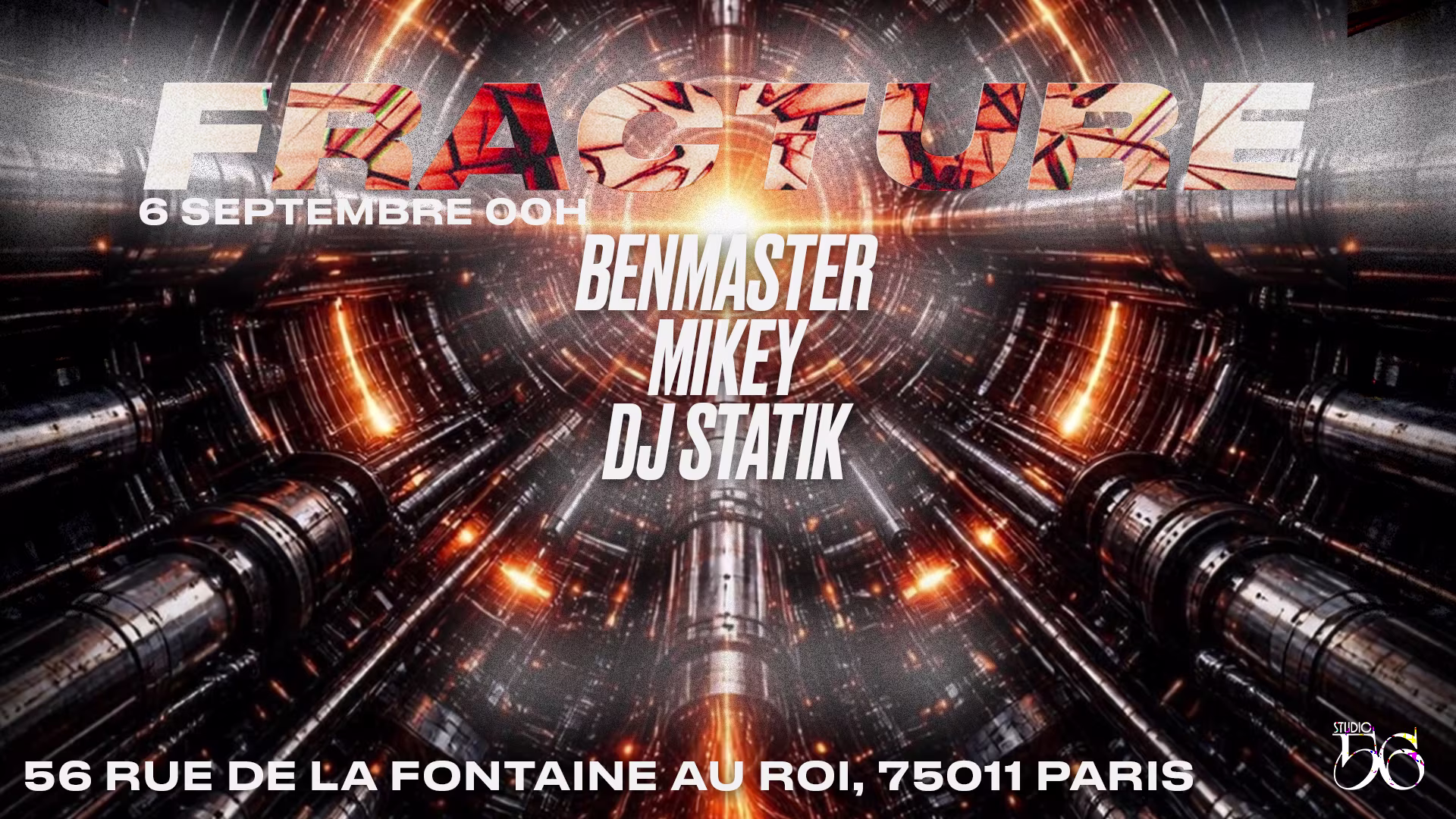 Fracture W/ Benmaster , Mikey  ,  Dj Statik