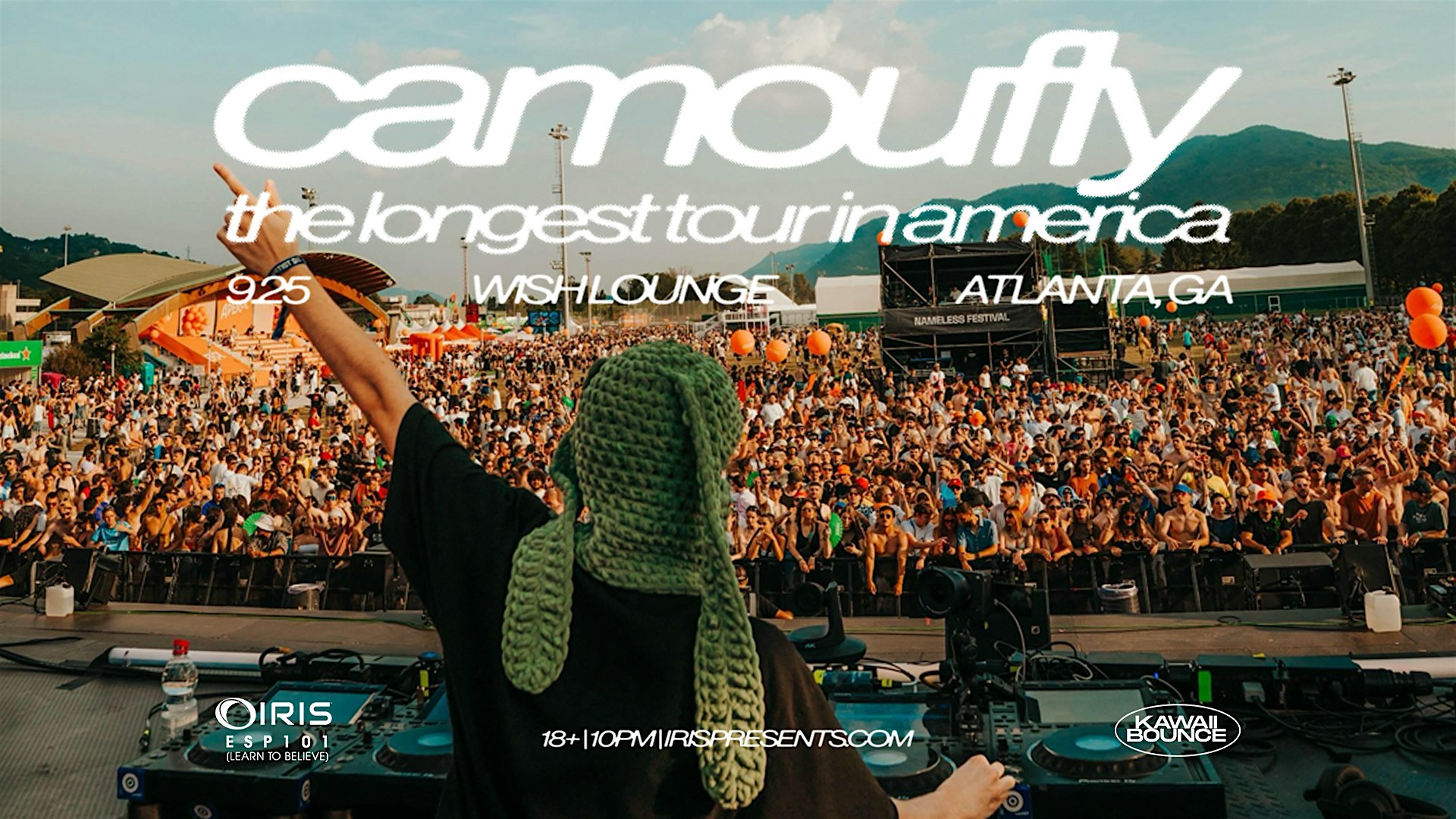 Iris Presents: Camoufly @ Wish Lounge | Fri, Sept 25th!