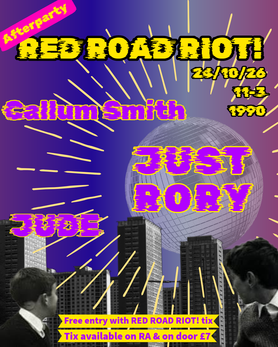Red Road Riot! Afterparty