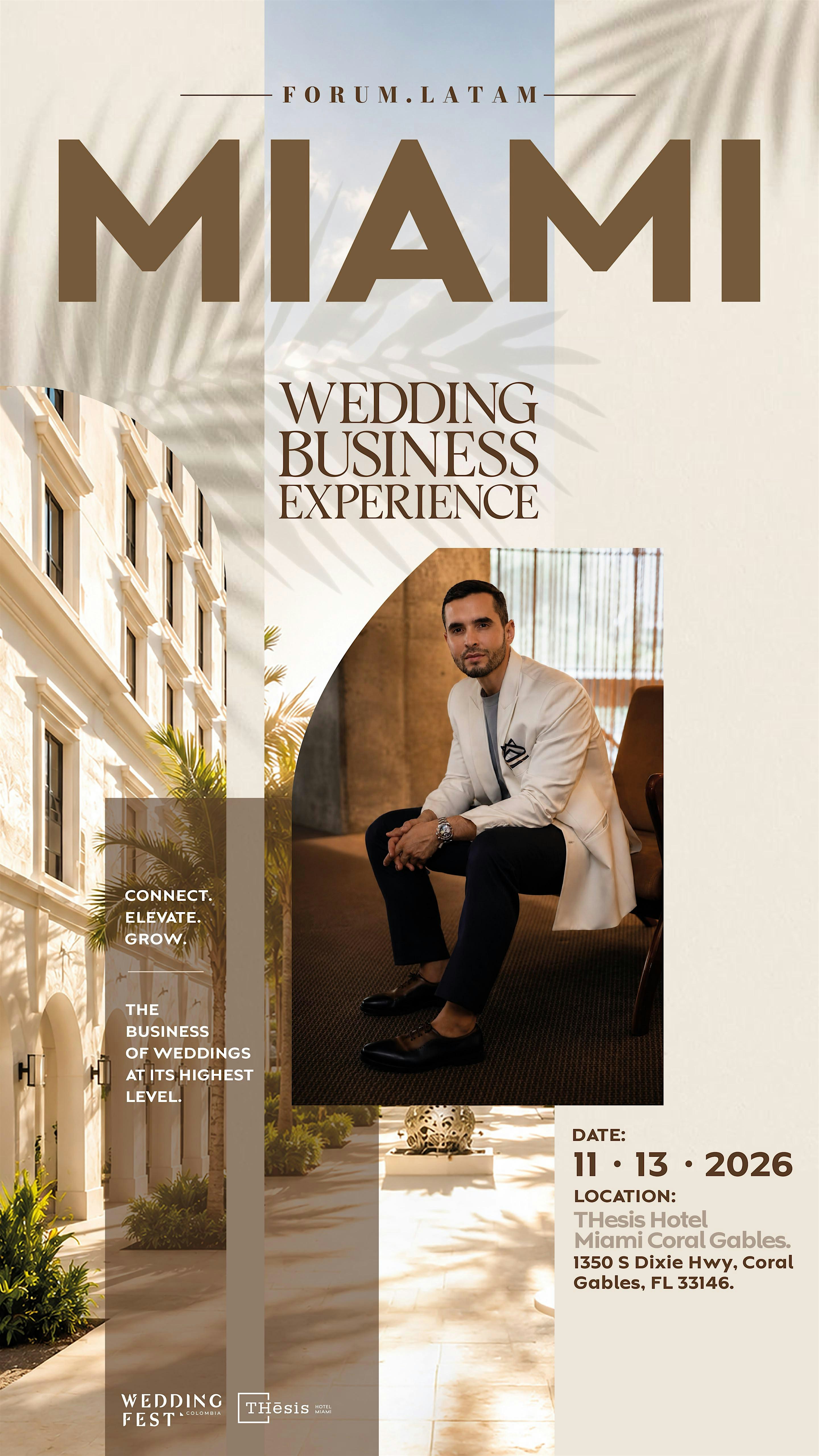 WEDDING BUSINESS EXPERIENCE MIAMI