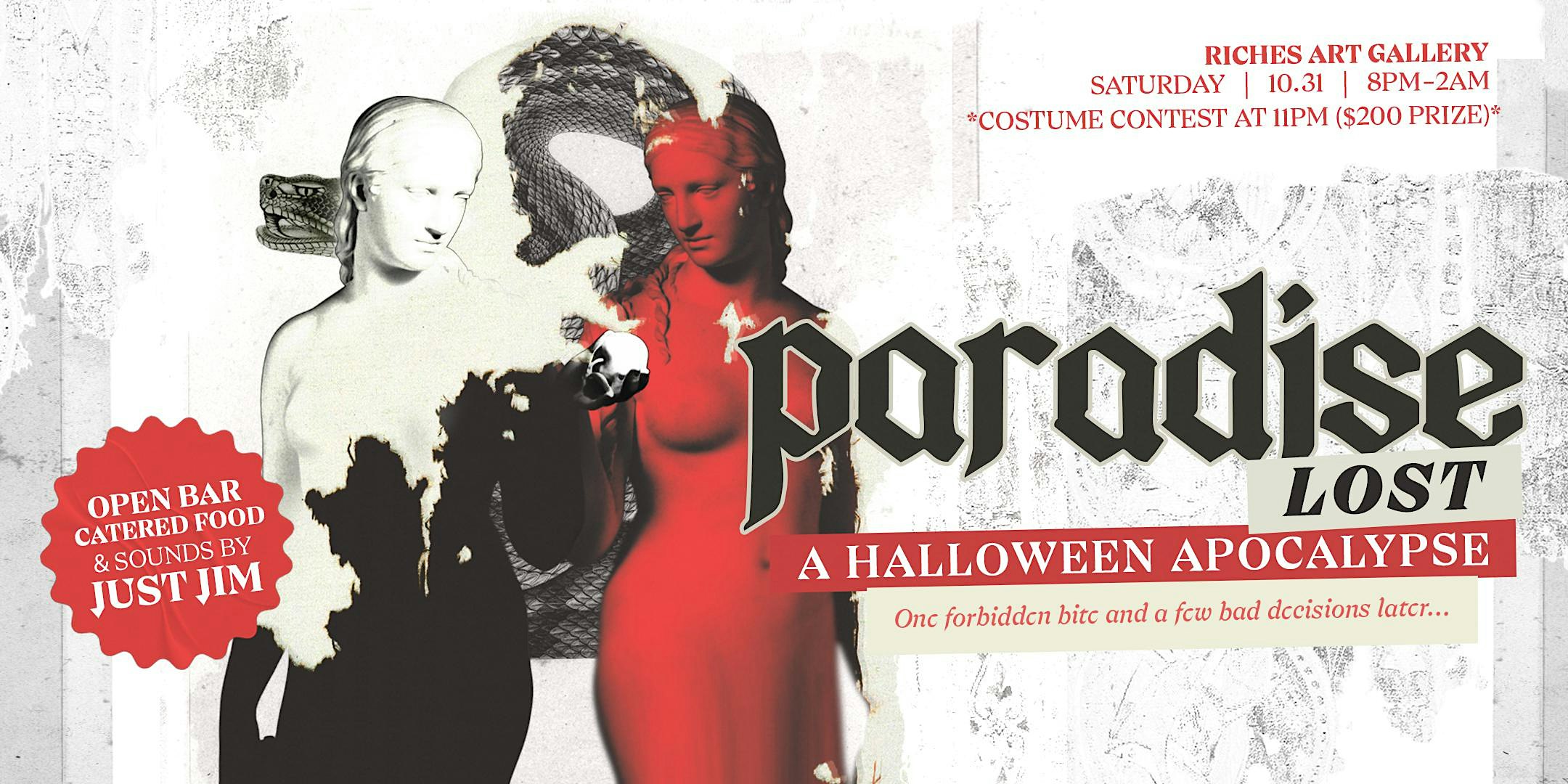 PARADISE LOST: An Immersive Halloween Apocalypse Party