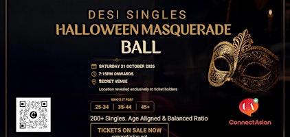 Desi Singles Halloween Masaquerade Ball - London