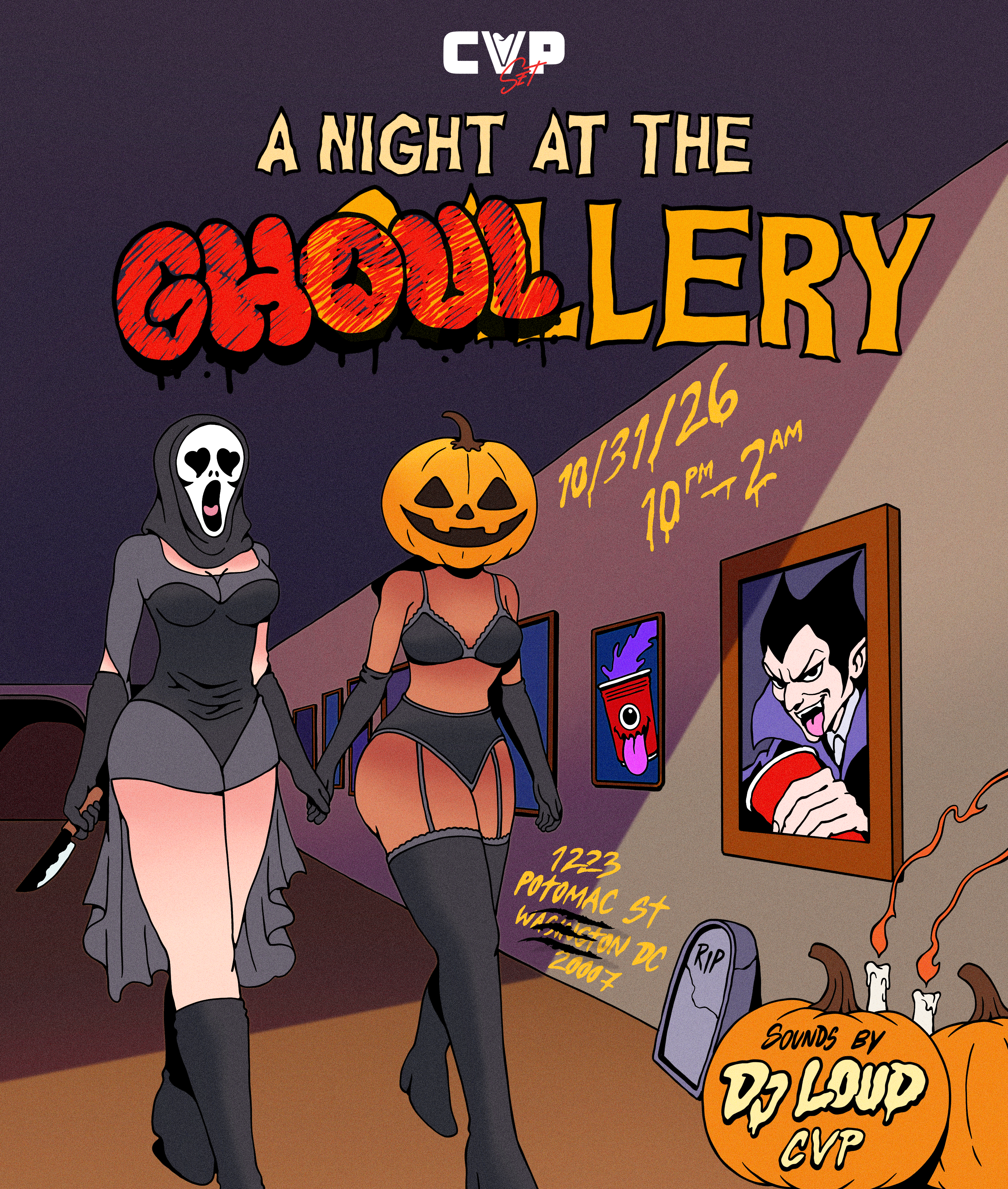 A Night At The Ghoullery