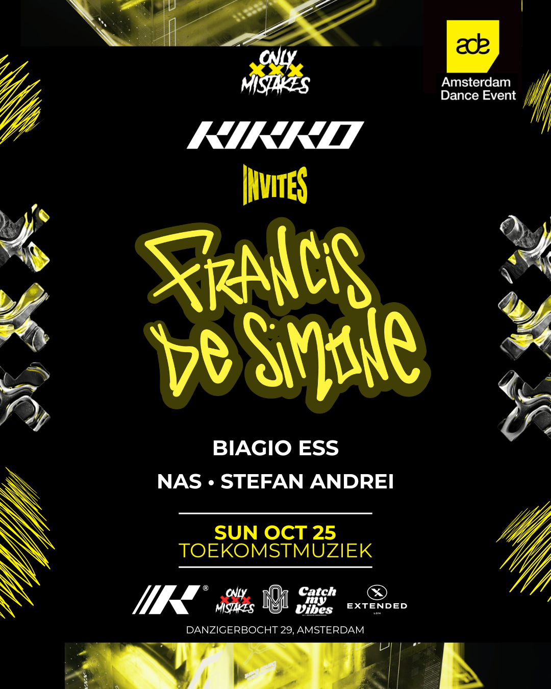 30th ADE: Only Mistakes - Kikko INVITES