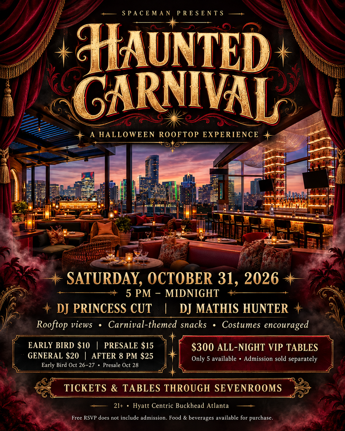 🎪 Spaceman's Haunted Carnival | Halloween ATL