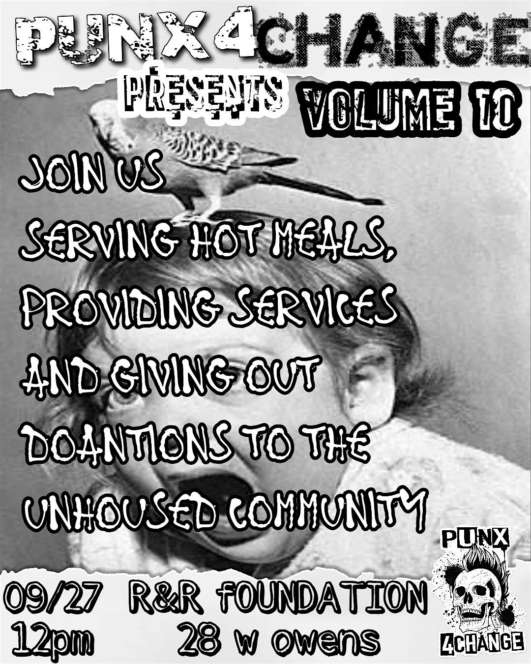 PUNX4 CHANGE Volume 10 - Community Meal Service
