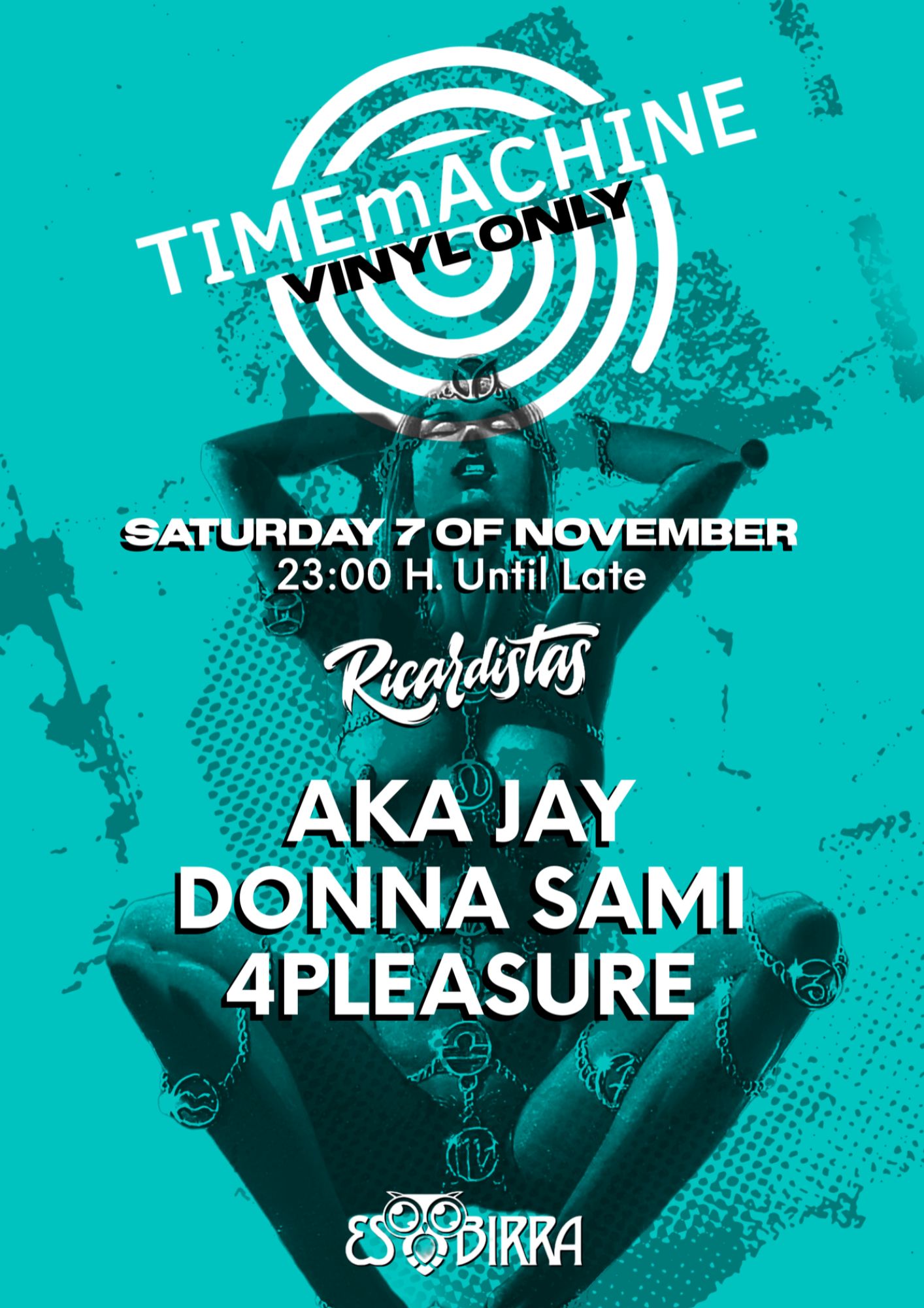 TIMEmACHINE presents Aka Jay, Donna Sami & 4Pleasure
