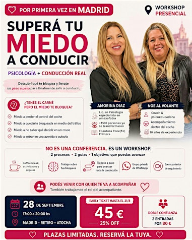 SUPERA TU MIEDO A CONDUCIR