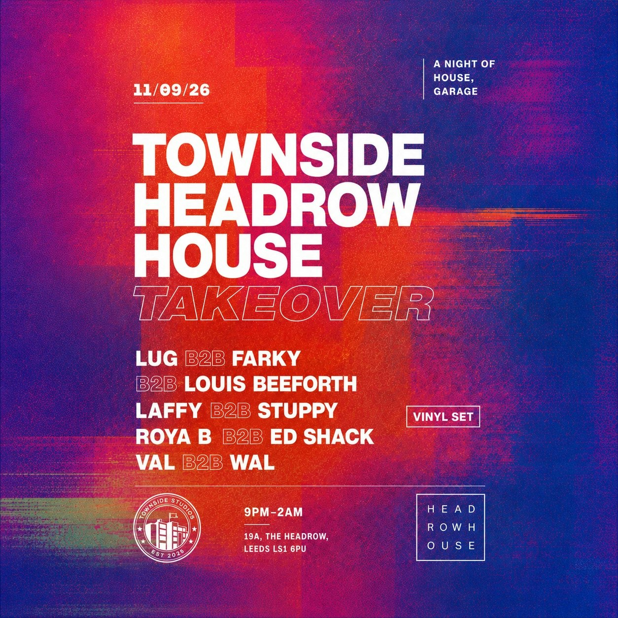 Townside Studios Leeds Debut