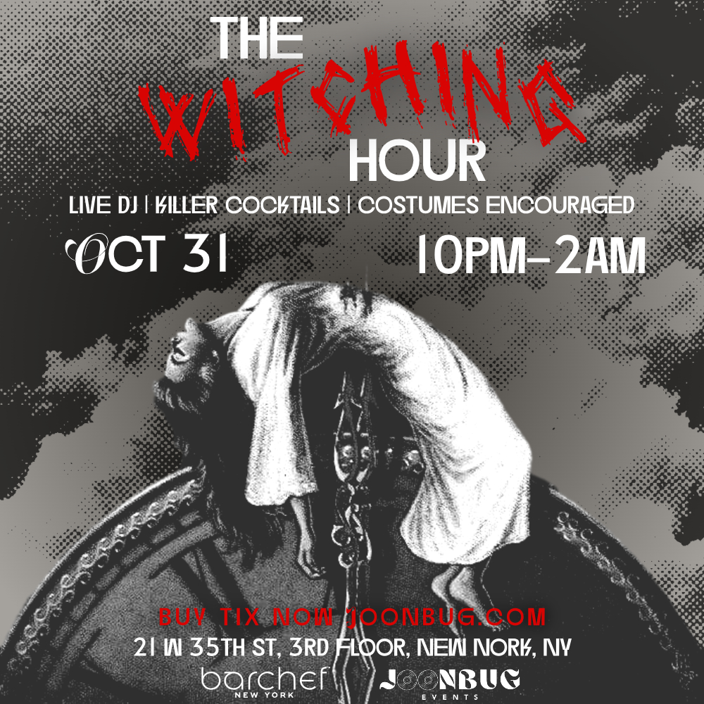 NYC Barchef Witching Hour Party 10/31 (CANCELLED)