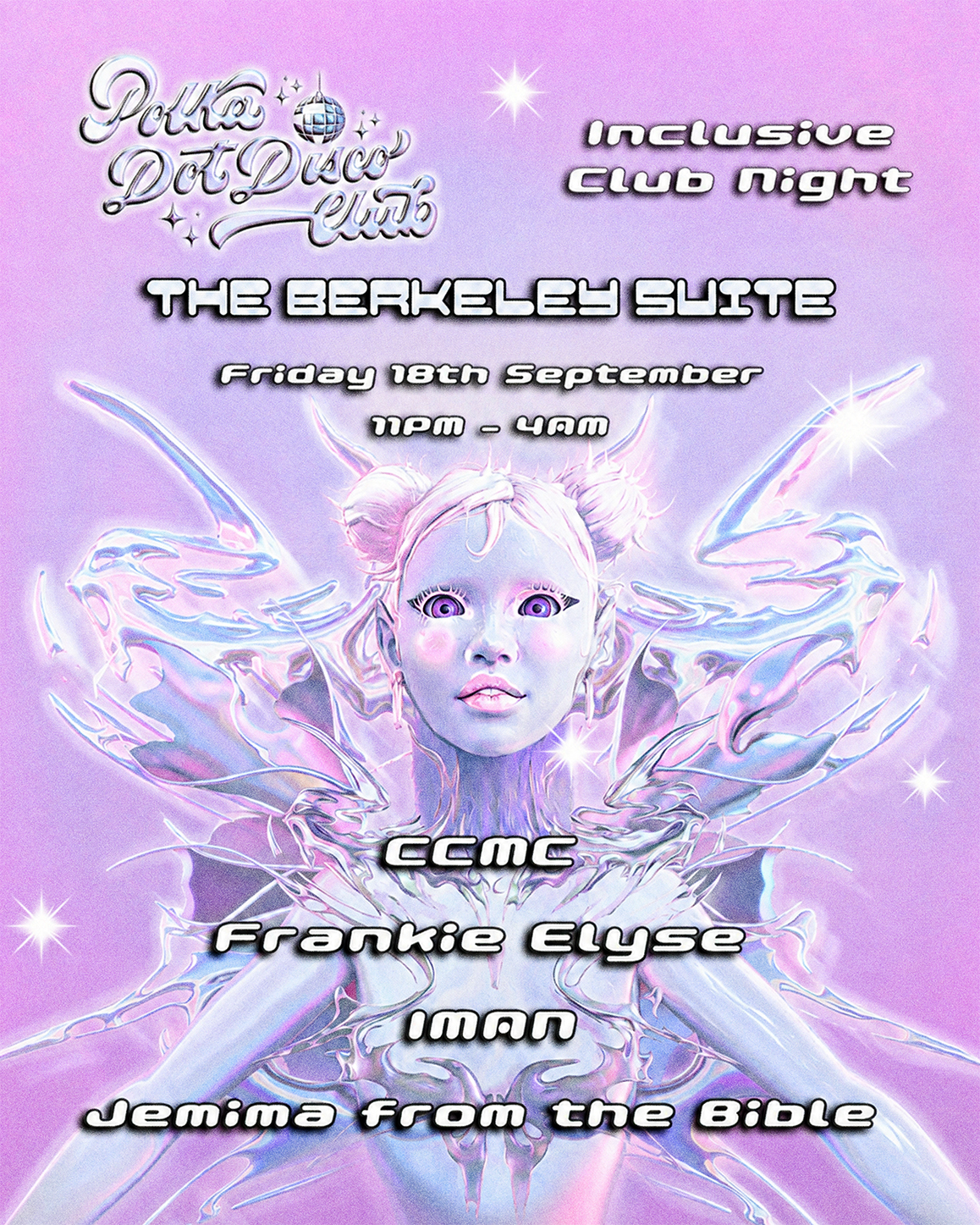 Polka Dot Disco Club ♡ The Berkeley Suite ♡ 11pm - 4am ‪‪♡