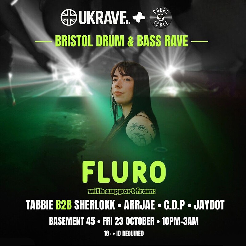 UKRAVE x CHEFS TABLE: Drum & Bass
