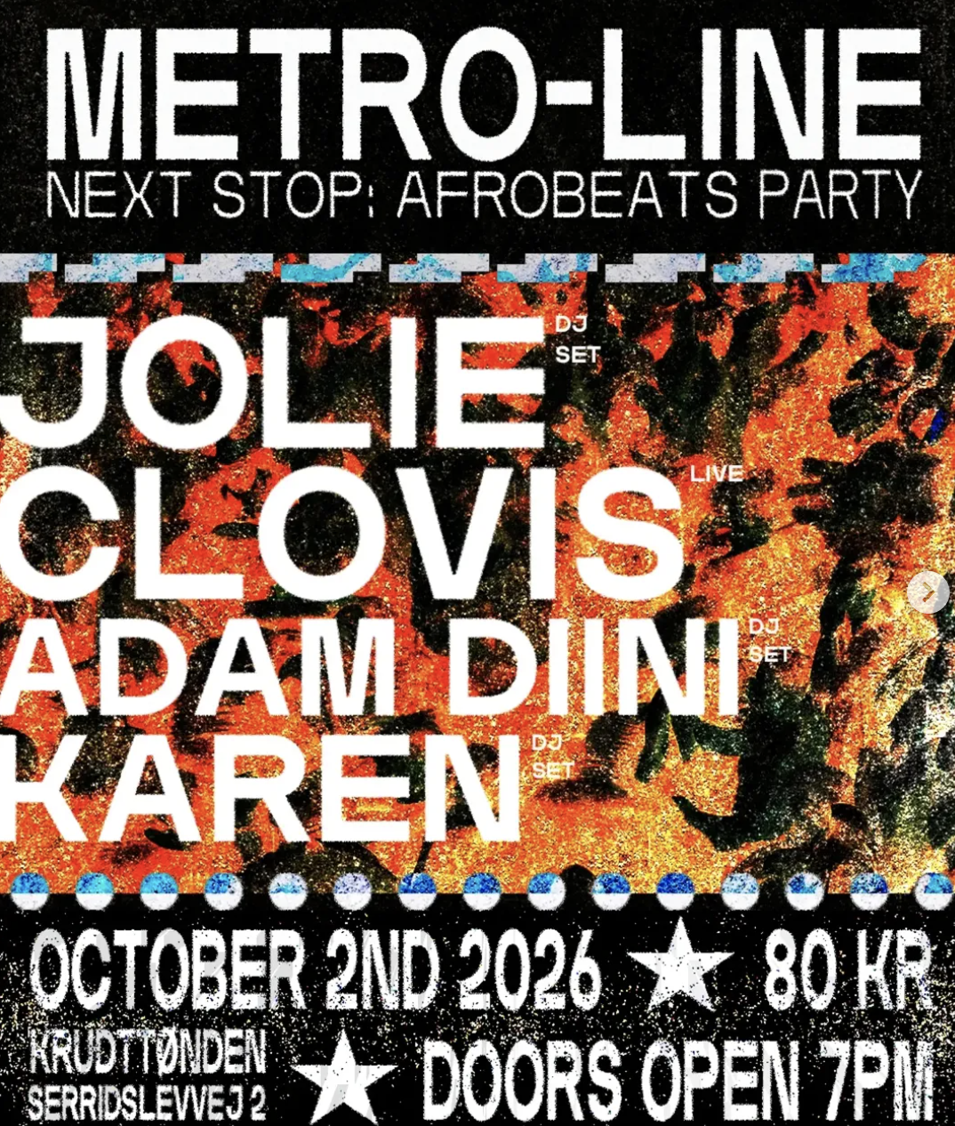 Metro-Line Next Stop: Afrobeats Party