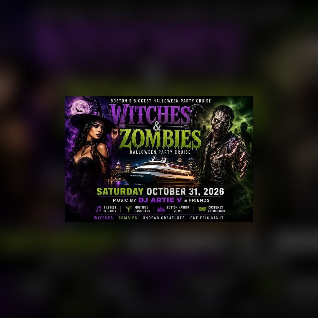 Witches & Zombies Haunted Party Cruise