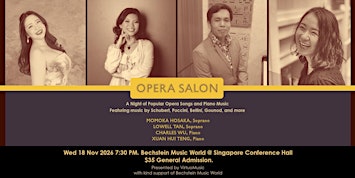 Opera Salon - A Night of Popular Opera Songs and Piano Music