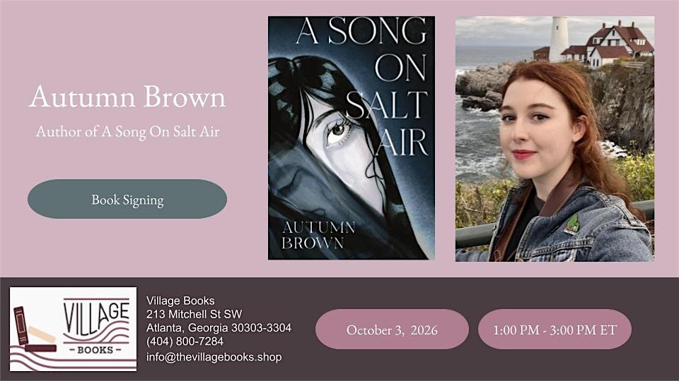 Book Signing with Autumn Brown