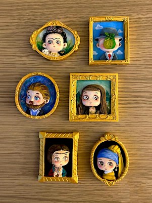 Painting Workshop: Artist Refrigerator Magnets