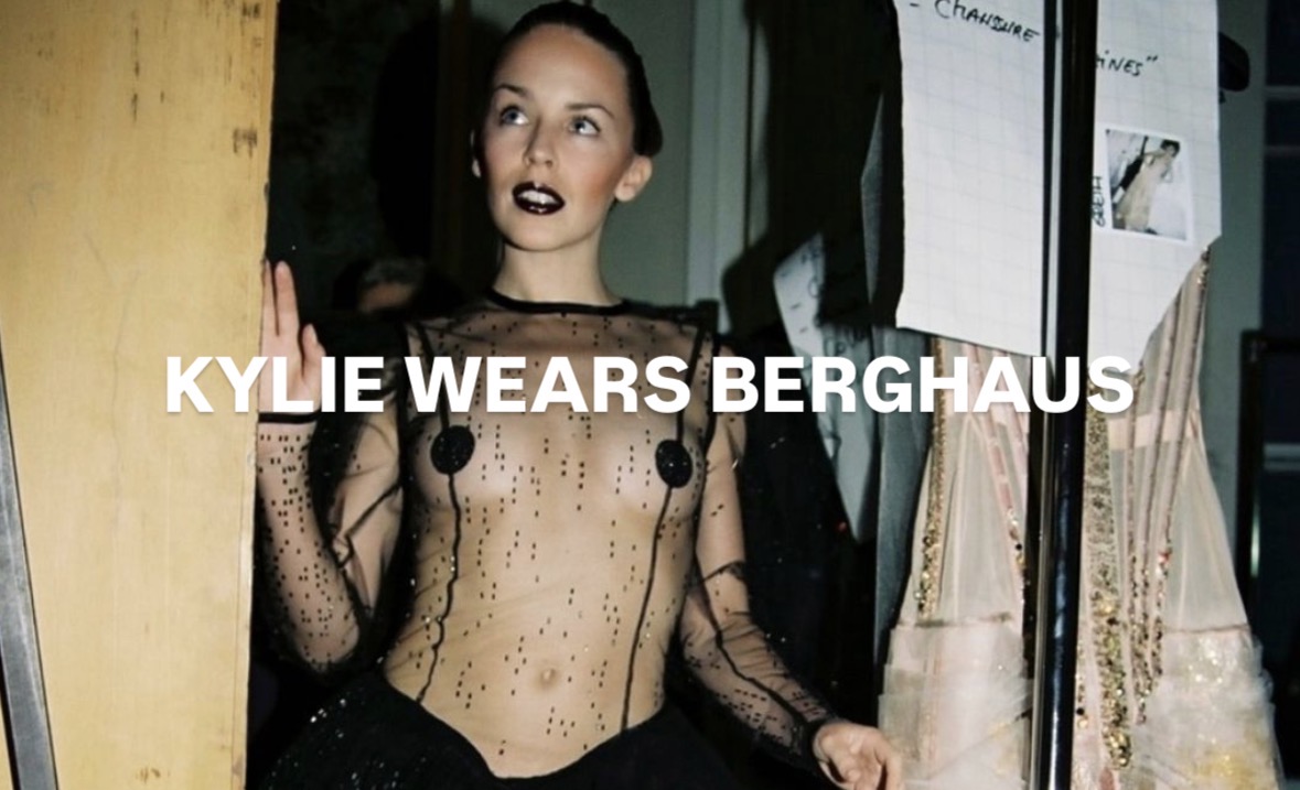 Kylie Wears Berghaus (Athens Debut)