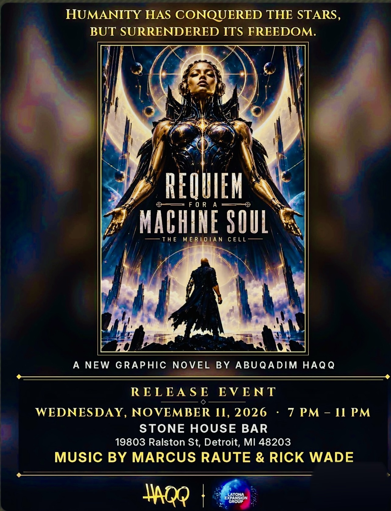 Requiem For A Machine Soul: AbuQadim Haqq Graphic Novel Release Event