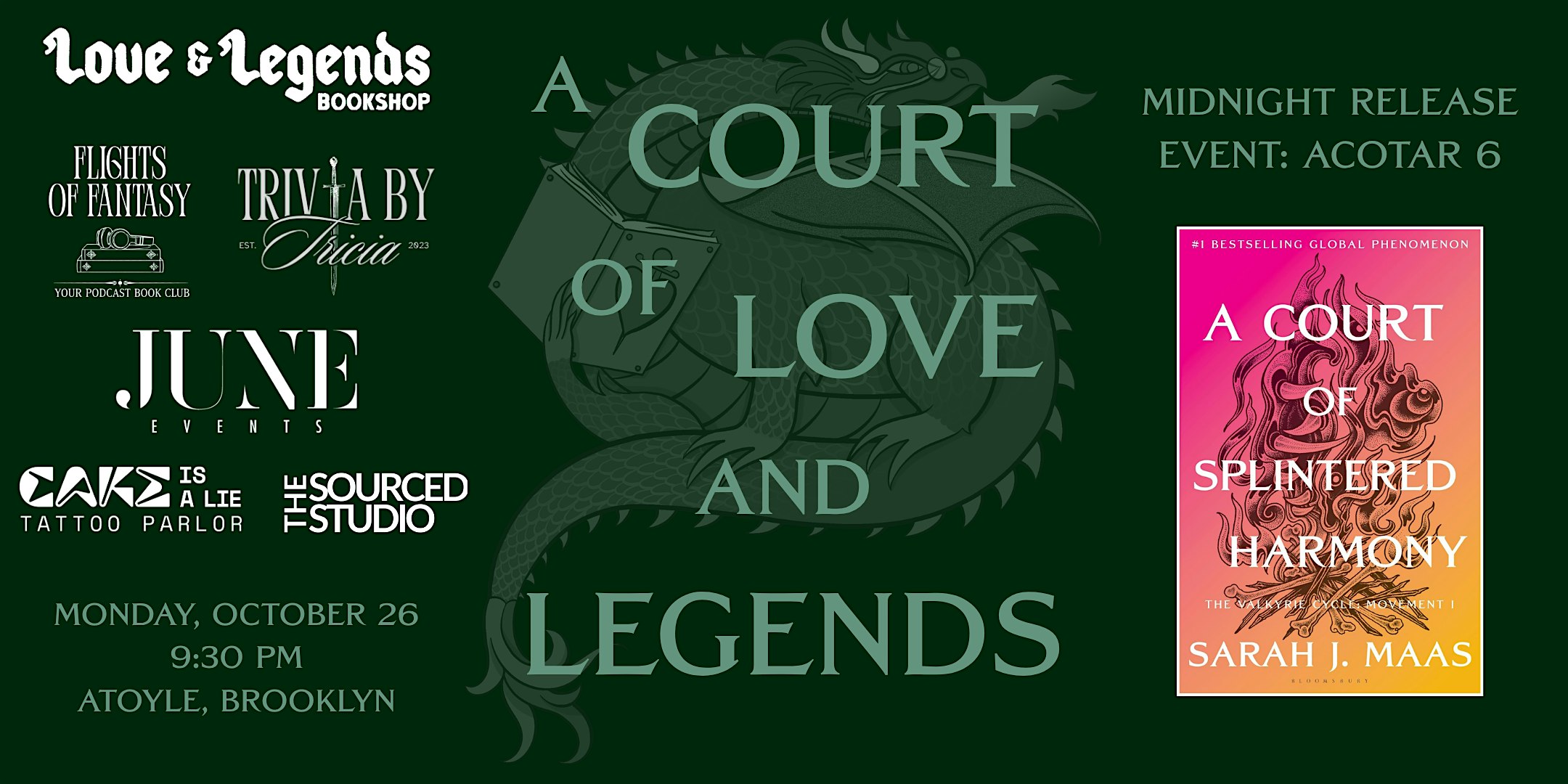 ACOTAR 6 Midnight Release Party