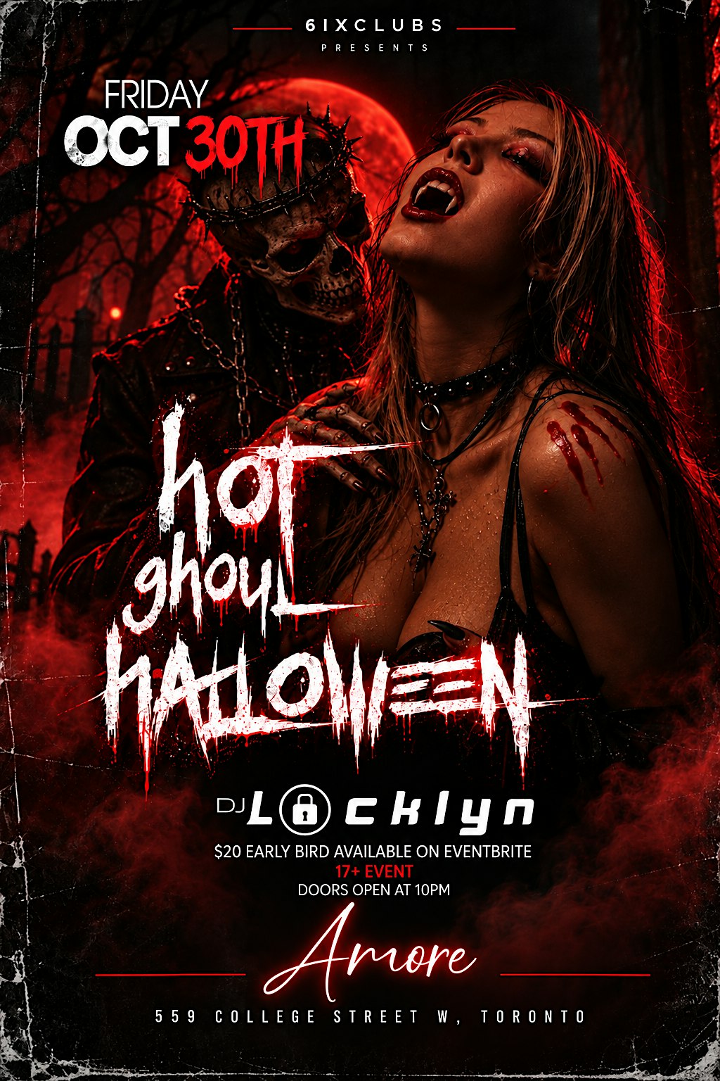 Hot Ghoul Halloween | Oct 30 Fri