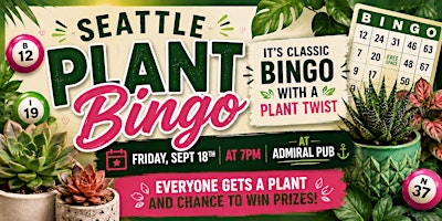 Seattle Plant Bingo