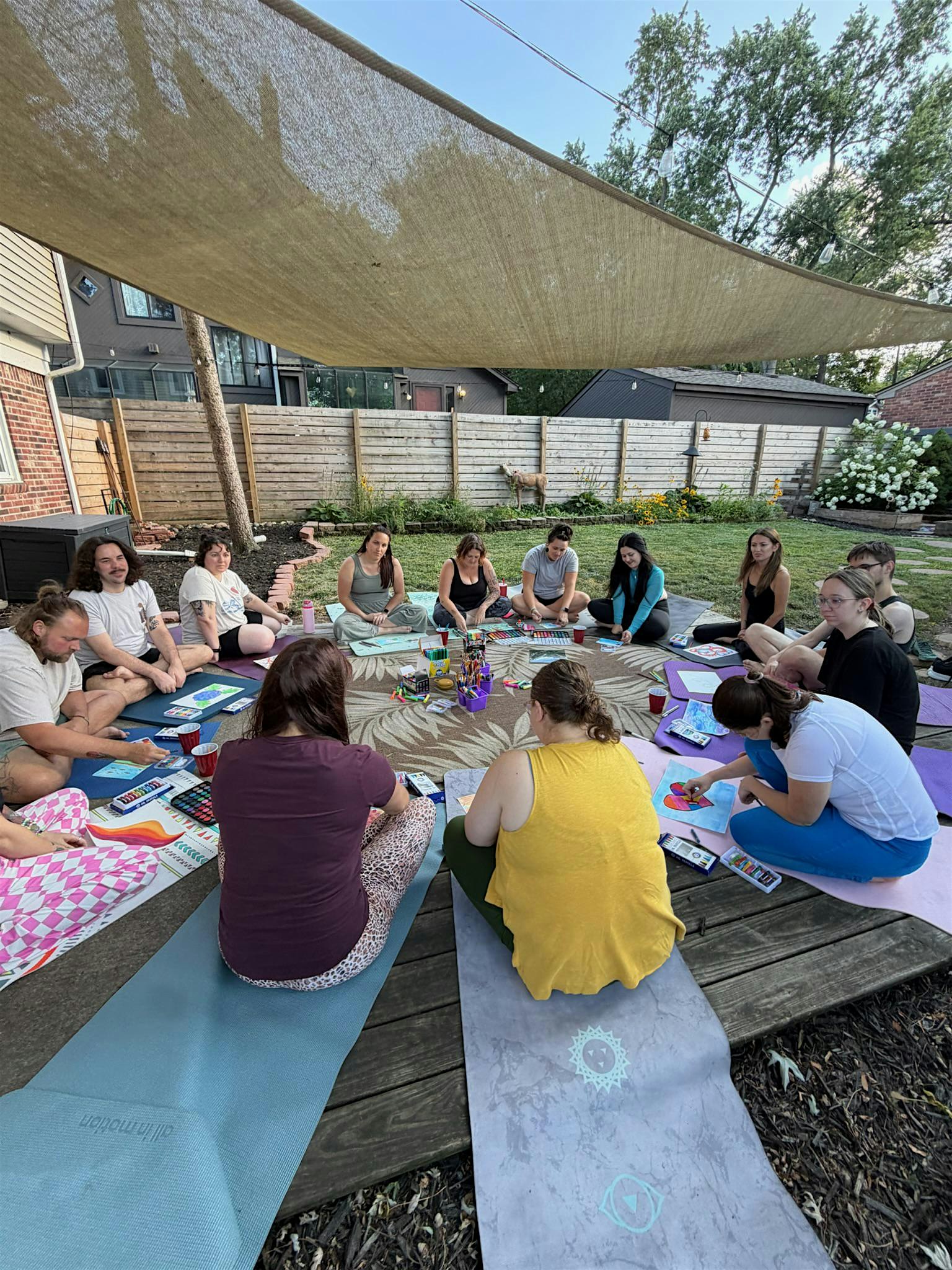 Yoga + Art Therapy Workshop