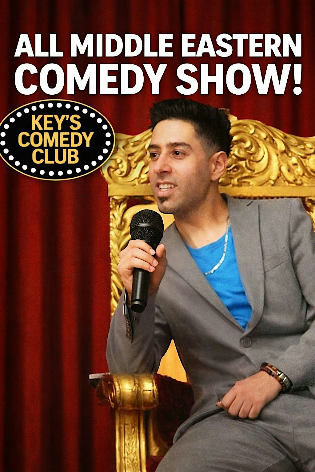ALL MIDDLE EASTERN COMEDY SHOW – TORONTO’S FUNNIEST STAND-UP EVENT