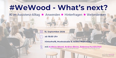 #WeWood - What's next?