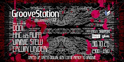 GIVE. X Thugshop presents - GrooveStation (Spooky Edition)
