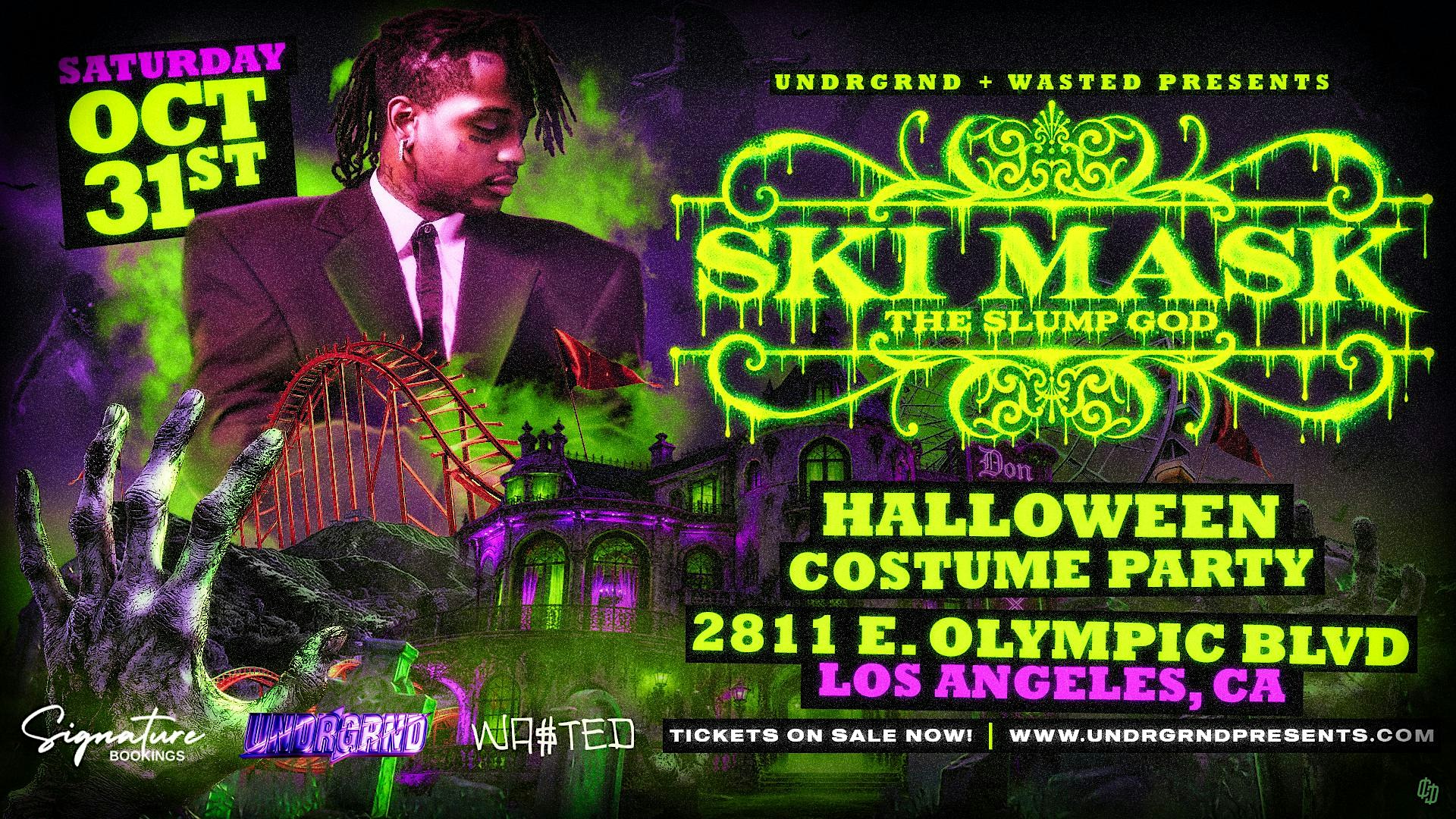 UNDRGRND PRESENTS: SKI MASK THE SLUMP GOD HALLOWEEN NIGHT - DON Q [18+]