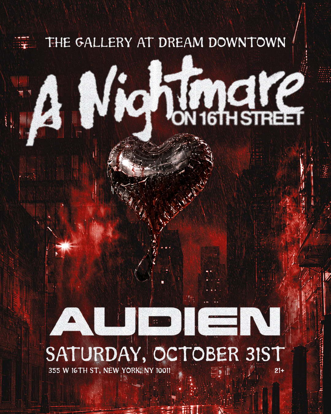 AUDIEN HALLOWEEN - THE GALLERY @ DREAM DOWNTOWN 10/31 