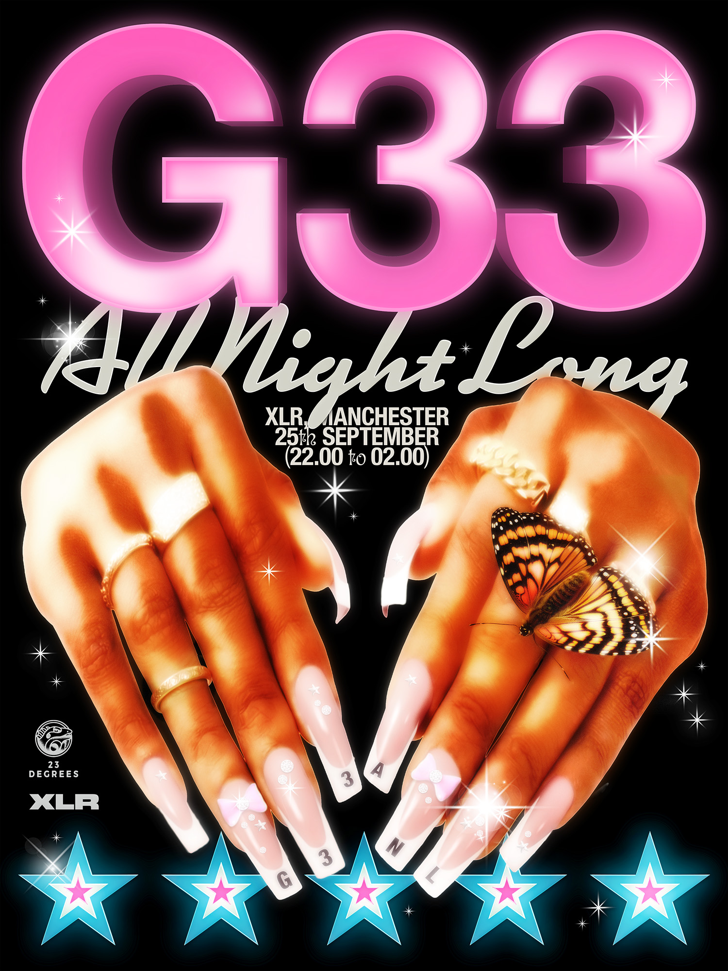 23 Degrees x XLR: G33 - All Night Long [B.Y.O.B]
