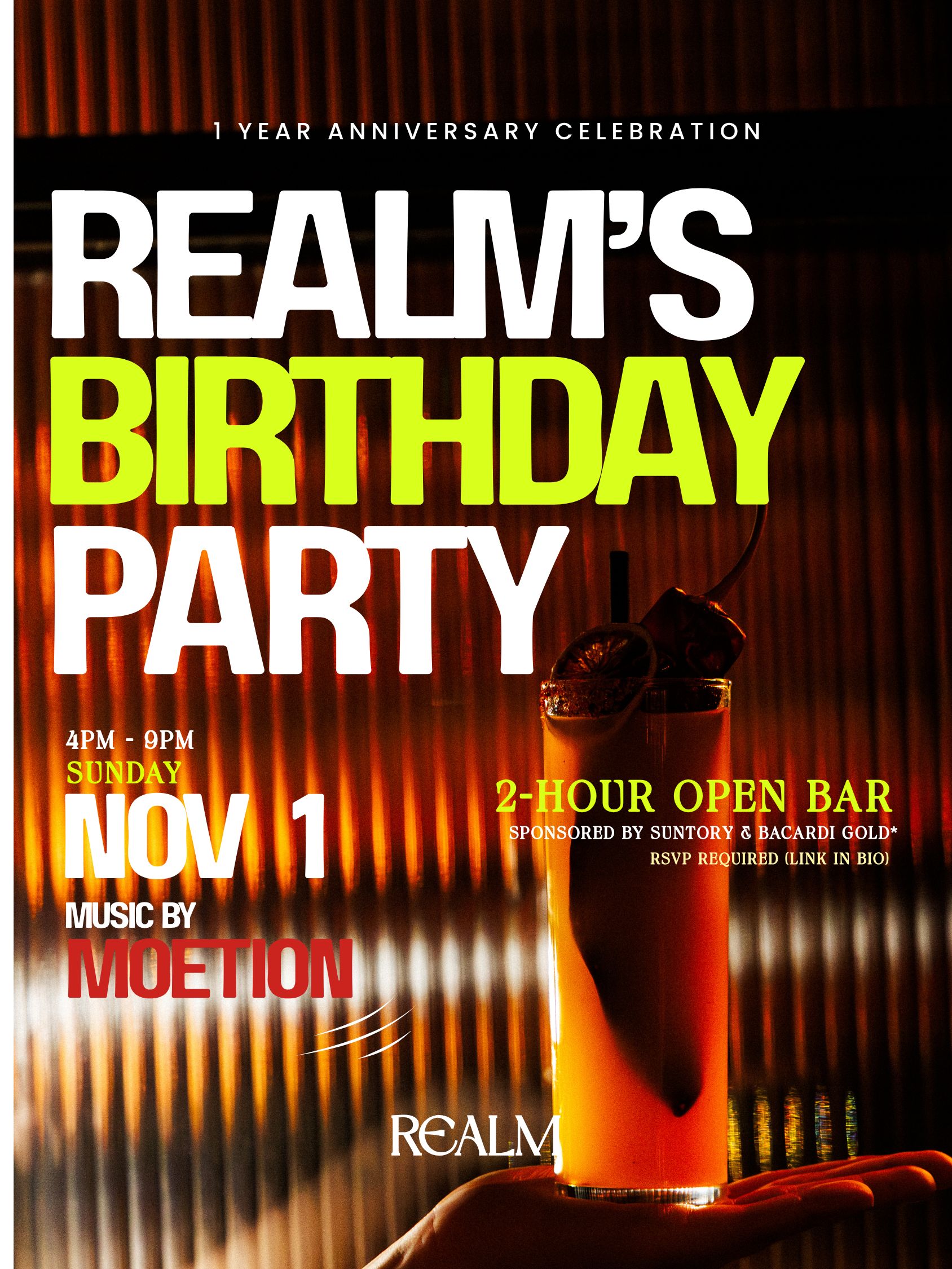 Realm Rooftops 1 Year Celebration!