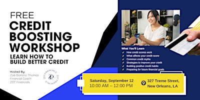 FREE Credit Boosting Workshop